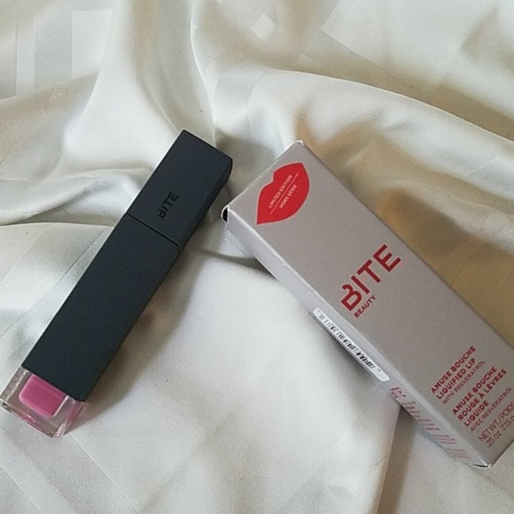Bite Beauty Amuse Bouche Liquified Lip in Lotus Root BNIB Cool Pink